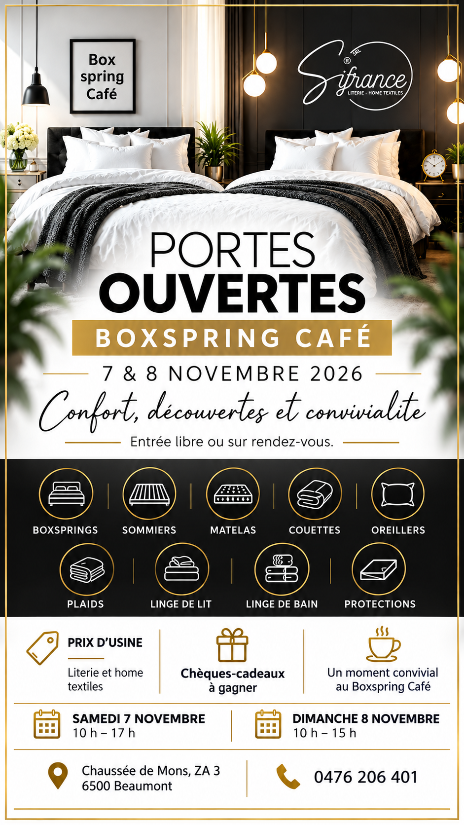 Portes ouvertes Boxspring Café 2026